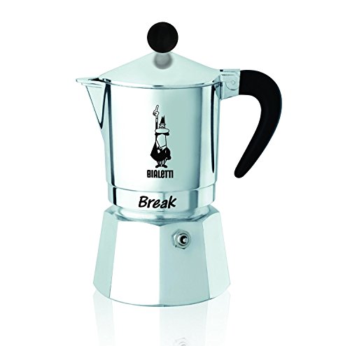 Imagen principal de Bialetti Break - Cafetera Espresso de Aluminio para 6 Tazas - Dimensio