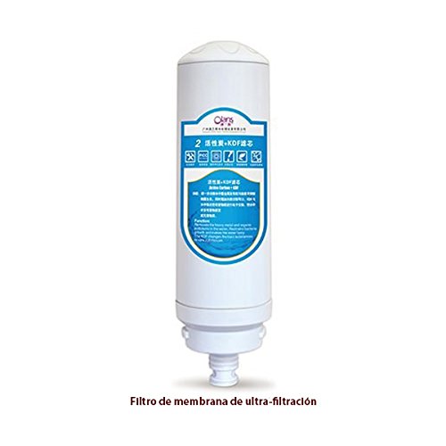 Imagen principal de Filtro de KDF y gránulos de coco activo para purificador de agua Yate