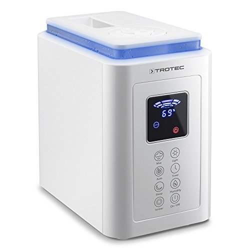 Imagen principal de TROTEC Humidificador ultrasónico B 5 E, 2-en-1 humidificador y purifi