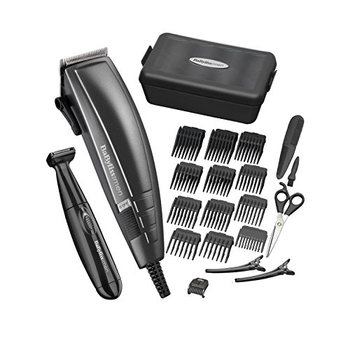 Imagen principal de BaByliss Kit de corte de pelo profesional para hombre, color negro