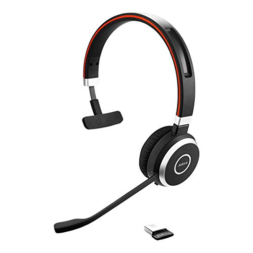 Imagen principal de Jabra Evolve 65 MS, Auricular Monoaural Certificado por Microsoft con 