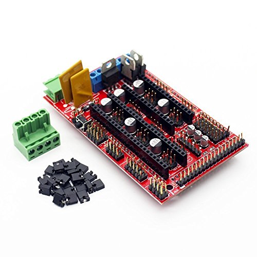 Imagen principal de ICQUANZX Controlador de Impresora RAMPS 1.4 Shield 3D para Arduino Rep