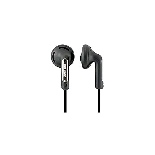 Imagen principal de Panasonic RP-HV154E - Auriculares de botón, negro (Versión Importada