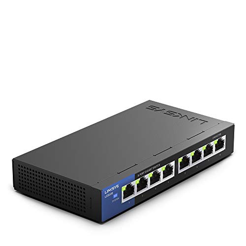 Imagen principal de Linksys LGS108-EU switch de red no administrado Gigabit de 8 puertos, 