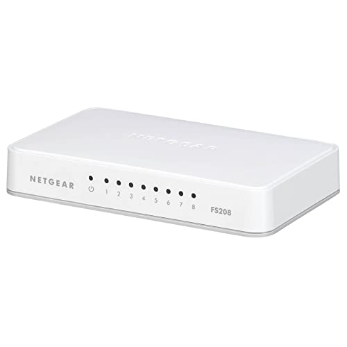 Imagen principal de Netgear FS208-100PES - Switch 8 Puertos Fast Ethernet 10/100