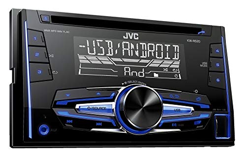 Imagen principal de JVC KW-R520E - Receptor de CD (entrada frontal USB / AUX) negro