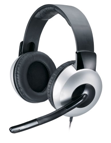 Imagen principal de Genius Hs-05a - Auriculares con micrófono, Color Negro