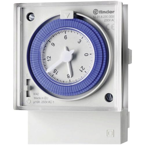 Imagen principal de Finder serie 12 - Interruptor horario diario conmutado 16a 24vac