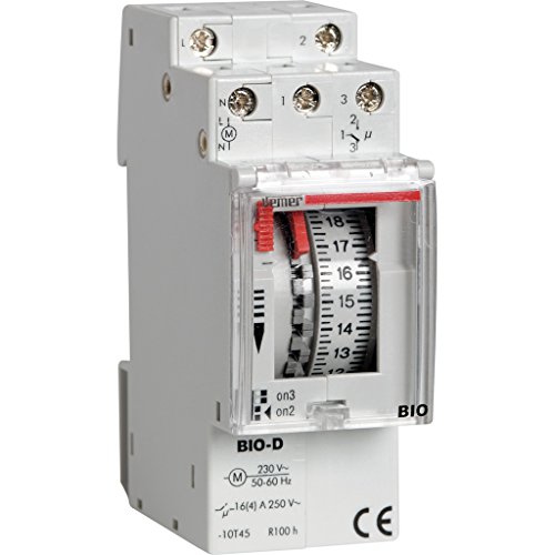 Imagen principal de VEMER VE087300 Interruptor Horario Electromecánico, Temporizador con 