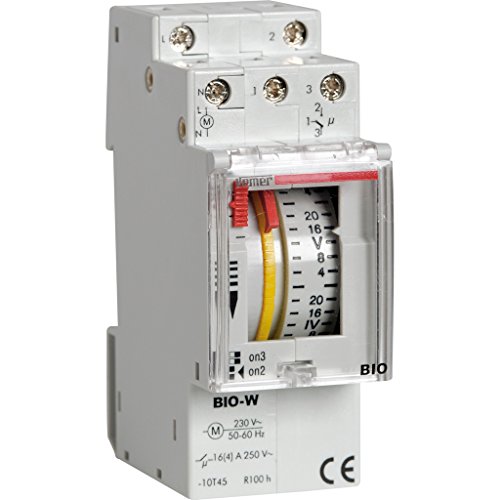 Imagen principal de VEMER VE088100 Interruptor Horario Electromecánico, Temporizador con 