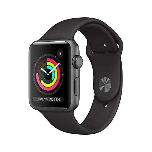 Imagen principal de Apple Watch Series 3 (GPS, 42mm) Aluminio en Gris Espacial - Correa De