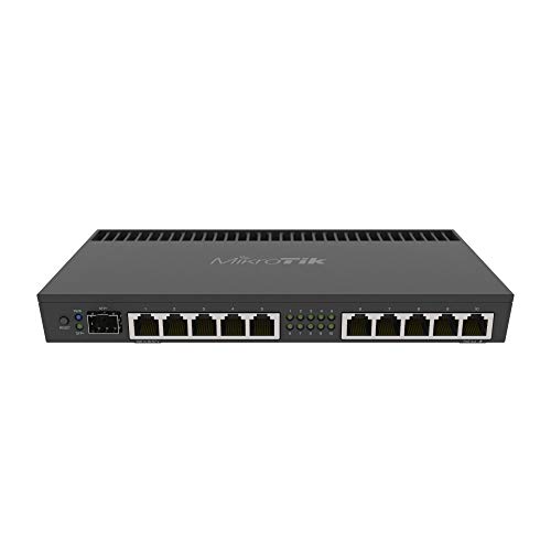 Imagen principal de Mikrotik RB4011IGS+RM Router Conectado Gigabit Ethernet Negro