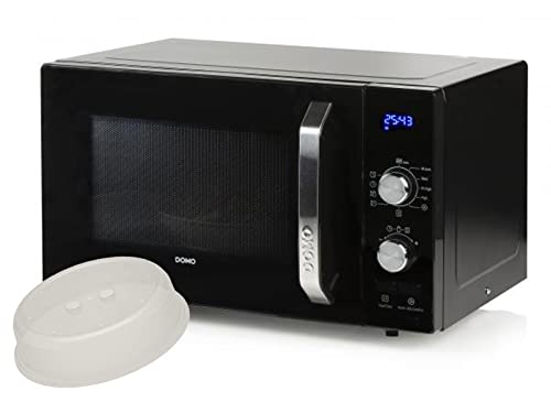 Imagen principal de Microondas con 800 W y 5 niveles de potencia, 23 l, incluye set de 3 p